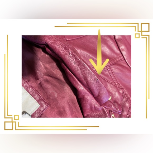 Guess Faux Leather Jacket - Picture 6 of 6